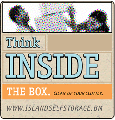 Think Inside The Box. Clean up your clutter.